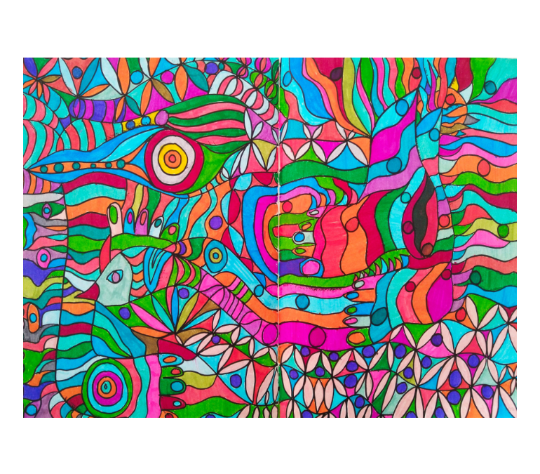 Niki de Saint Phalle in der Geisterbahn?