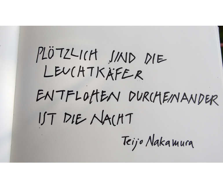 Im doppelten Wortsinn: schreiben